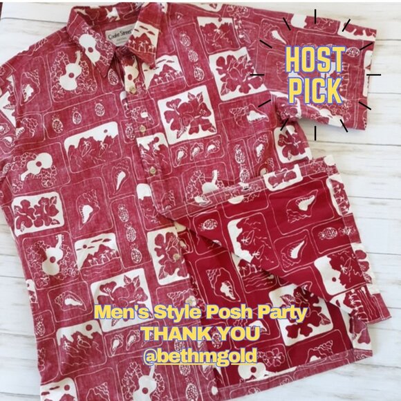 Cooke Street Other - 🔹HP🔹  Cooke Street Honolulu Hawaiian Shirt